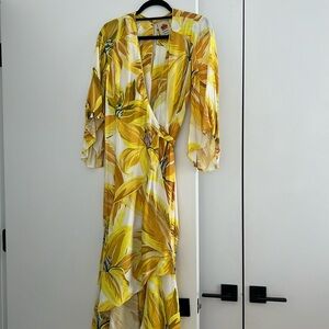 Farm Rio Yellow Dress